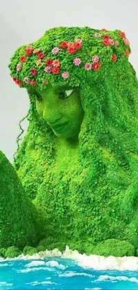 Plant Green People In Nature Live Wallpaper