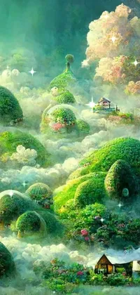 Plant Green People In Nature Live Wallpaper