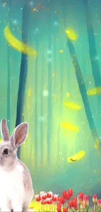 Add a touch of whimsy and magic to your phone with this enchanting live wallpaper