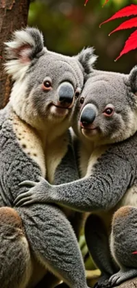 Plant Koala Organism Live Wallpaper
