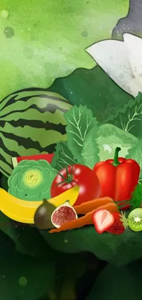 Plant Leaf Food Live Wallpaper