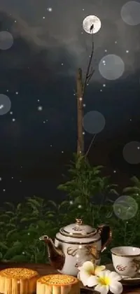 Plant Light Astronomical Object Live Wallpaper