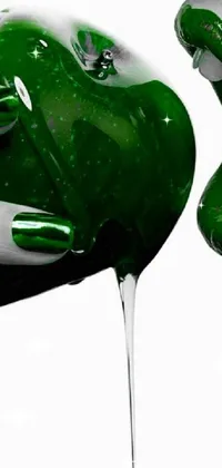 Plant Liquid Green Live Wallpaper