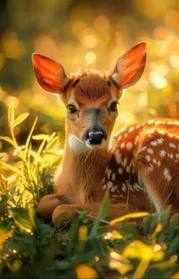 Plant Nature Deer Live Wallpaper