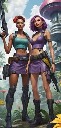 Plant Nature Fashion Live Wallpaper