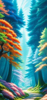Plant Nature Paint Live Wallpaper