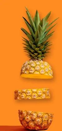 Plant Orange Pineapple Live Wallpaper