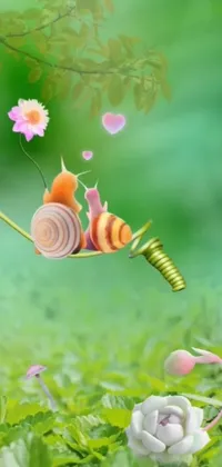 Plant People In Nature Toy Live Wallpaper