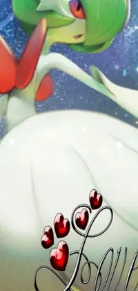 This phone live wallpaper features a delightful cartoon frog on a white ball