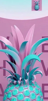 Plant Pink Purple Live Wallpaper