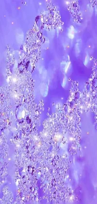 Add some dreamy and whimsical flair to your phone with this stunning live wallpaper