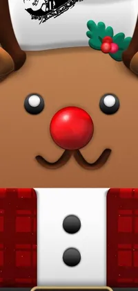 This reindeer live wallpaper is perfect for iPhone users