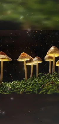 Plant Sky Mushroom Live Wallpaper