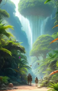 Plant Sky Water Live Wallpaper