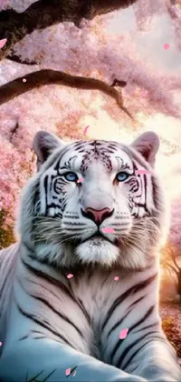 White tiger Live Wallpaper - free download