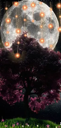 Plant Tree Light Live Wallpaper