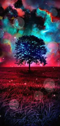 Plant Tree Sky Live Wallpaper