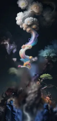Plant Underwater Sky Live Wallpaper