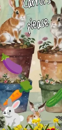 Plant Vertebrate Flowerpot Live Wallpaper