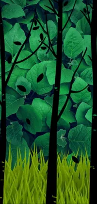 Plant Vertebrate Green Live Wallpaper