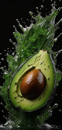 avocado splash Live Wallpaper