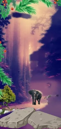 I made a 2D jungle render! : wallpapers  Minecraft wallpaper, Jungle  wallpaper, Heaven wallpaper