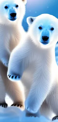 Polar Bear Eye Photograph Live Wallpaper