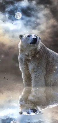 mystic bear Live Wallpaper