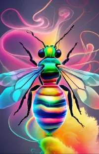 Pollinator Arthropod Light Live Wallpaper
