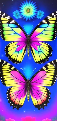 beautiful butterflies Live Wallpaper