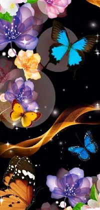 Pollinator Flower Insect Live Wallpaper