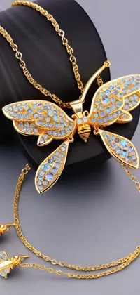 Pollinator Gold Headgear Live Wallpaper