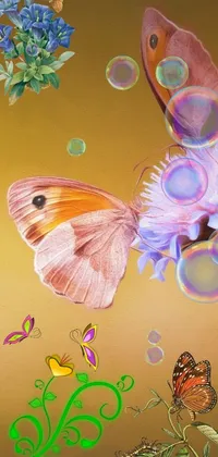 Pollinator Insect Butterfly Live Wallpaper
