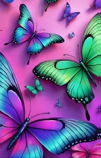 Pollinator Insect Green Live Wallpaper