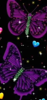 Pollinator Insect Purple Live Wallpaper