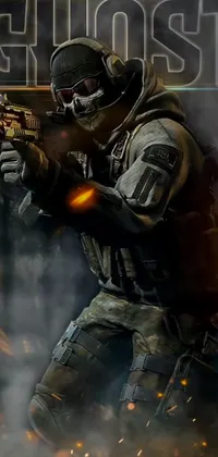 Poster Action Film Shooter Game Live Wallpaper