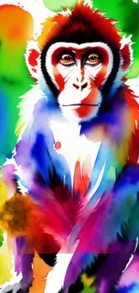Primate Art Terrestrial Animal Live Wallpaper