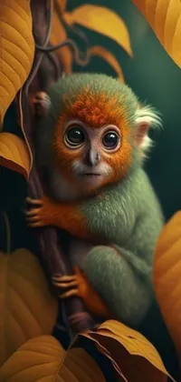 Primate Organism Cartoon Live Wallpaper