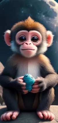 Primate Vertebrate Toy Live Wallpaper