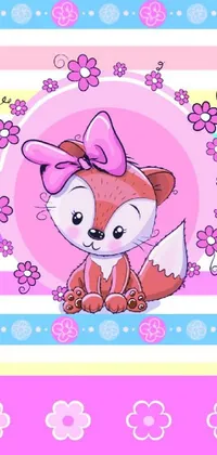 Product Cartoon Pink Live Wallpaper
