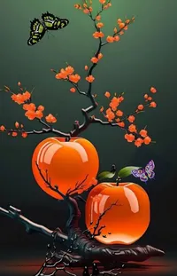 Pumpkin Light Orange Live Wallpaper