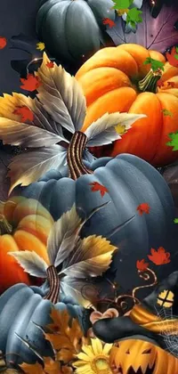 Pumpkin Winter Squash Calabaza Live Wallpaper