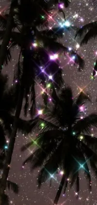 Transform your phone into a stunning universe with this night sky live wallpaper