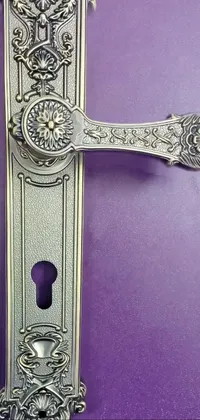 Purple Artifact Cross Live Wallpaper