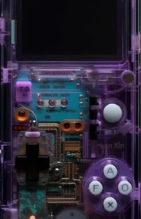 Purple Audio Equipment Electronic Instrument Live Wallpaper