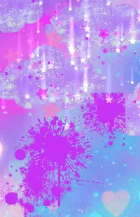 Azure Organism Pink Live Wallpaper - free download
