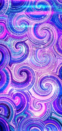 Purple Azure Violet Live Wallpaper