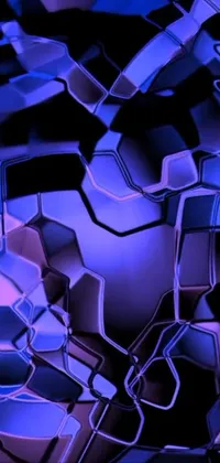 Purple Azure Water Live Wallpaper