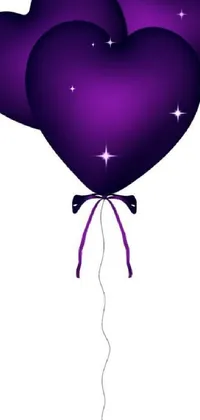 Purple Balloon Violet Live Wallpaper