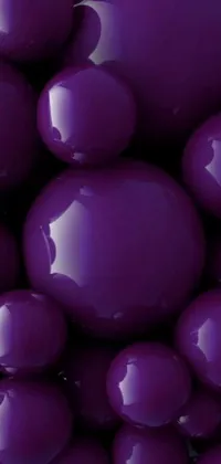 Purple Balloon Violet Live Wallpaper